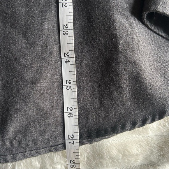 Men's Small Report Collection Classic Gray Button-Up Long Sleeve Shirt - Picture 4 of 6